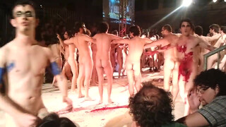 9. Quite a few dicks walk by in “Macumba Antropofágica – Teatro Oficina (2)”