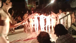 3. Quite a few dicks walk by in “Macumba Antropofágica – Teatro Oficina (2)”