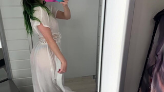 4. Transparent/See-Through Clothes | Try On Haul | At The Mall