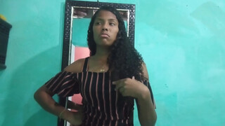 1. Takes off panties. Ass throught (3:25, 6:43)