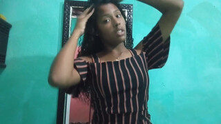 2. Takes off panties. Ass throught (3:25, 6:43)