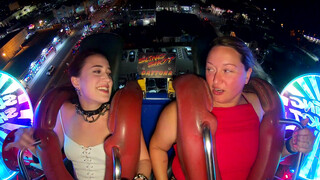 9. flash at 2:10 – jennifer&erin – Daytona Beach Screamers Park slingshot