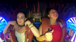 3. flash at 2:10 – jennifer&erin – Daytona Beach Screamers Park slingshot
