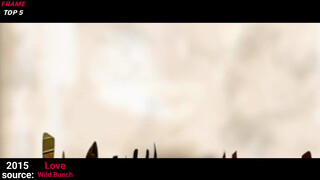6. Love 2015, (1:08) (1:20) (1:31) (1:46) (1:50)