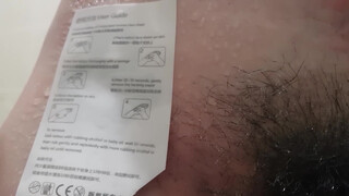 8. bush pussy with temporary tattoo
