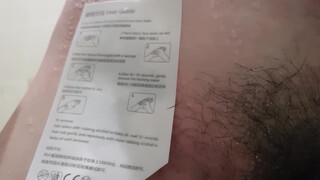 9. bush pussy with temporary tattoo