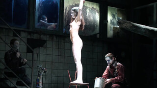 4. Naked on stage (crazy acting)