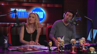 Nice poses, including pussy shot, at 45:10 in “Playboy Morning Show Season 01 Ep 3”