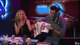 2. Nice poses, including pussy shot, at 45:10 in “Playboy Morning Show Season 01 Ep 3”