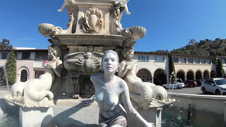 Bodypainting. Right away