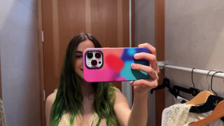8. Dressing room try on haul