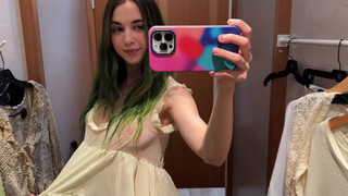 9. Dressing room try on haul