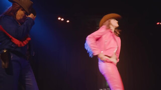9. Burlesque cowgirls, first of several boob flashes (time-stamped at 4:36)