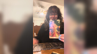 7. Preggo tarot reader slip at 00:32