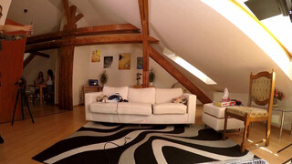 3. No panties pussy frontal flashing at 00:40 and many more positions like taking off dresses from 00:34 brunette in sexy lingerie with stockings and Oktoberfest costume from 03:24