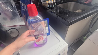 6. in mirror through see-through bottle 0:06 – 0:10, 0:22 – 0:28, 0:39 – 0:44; completely exposed 1:02 – 1:05; obscured masturbation 1:13 – 1:15