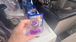 10. in mirror through see-through bottle 0:06 – 0:10, 0:22 – 0:28, 0:39 – 0:44; completely exposed 1:02 – 1:05; obscured masturbation 1:13 – 1:15