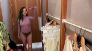 6. See thru try on #2