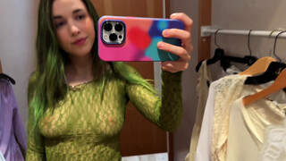 7. See thru try on #2