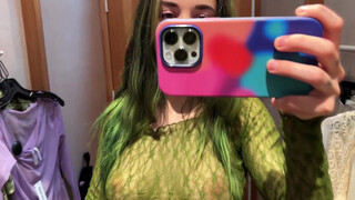 8. See thru try on #2