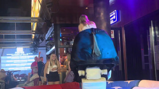 5. Mechanical Bull. Some nice thong and ass views. Boob at 0:24