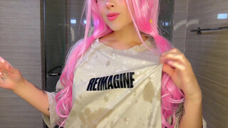 1. See through the big nipples.