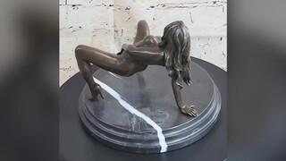9. #Art Bronze Sculpture Woman