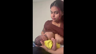 8. Breastfeeding lactating young mom