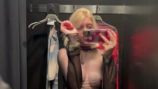 4. See-Through Try On Haul | Transparent Lingerie and Clothes | Try-On Haul At The Mall #2