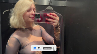 6. See-Through Try On Haul | Transparent Lingerie and Clothes | Try-On Haul At The Mall #2