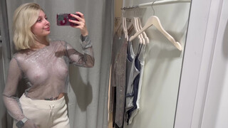 9. See-Through Try On Haul | Transparent Lingerie and Clothes | Try-On Haul At The Mall #3