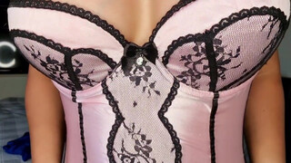 10. Sexy Lace Dress Lingerie Try On (3:00)