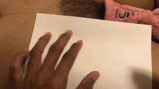 6. hairy pussy visible right at the end for a second