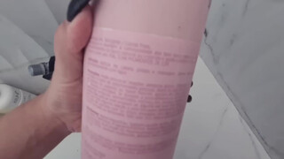 10. pussy flashing in mirror throughout; the longest are 0:10 for 2 secs, 0:23 for 1 sec, and 0:58 for 5 secs