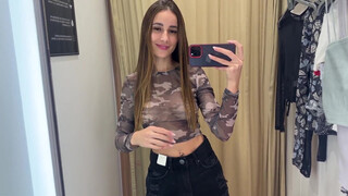 7. PIERCED NIPPLES : See through clothes