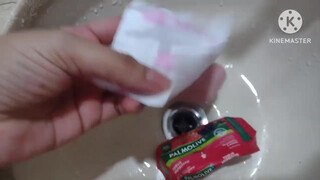 4. Clean pussy soap: Slip at 1:56