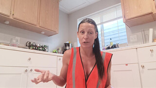 2. Kitchen Kickin’ (Pussy flashing)