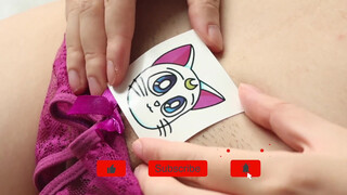 3. clit slip 0:41, pussy visible through open panties 2:24 – 2:29