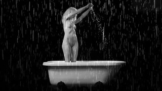 5. Full black and white nude