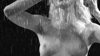 10. Full black and white nude