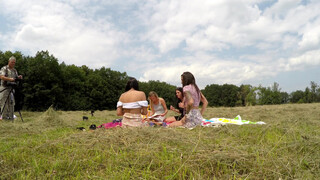 6. Quick before going down lots of panties oops upskirt views but 04:47 pussy bend over and 04:48 and after jumping flying skirt under pussy