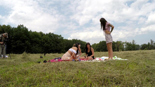 7. Quick before going down lots of panties oops upskirt views but 04:47 pussy bend over and 04:48 and after jumping flying skirt under pussy