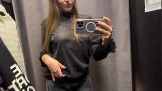 6. Transparent Clothes Haul with Olivia