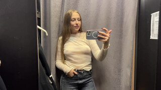 2. Transparent Clothes Haul with Olivia