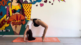 9. YOGA & Gymnastics. Oops pussy – 2:20, 2:32.