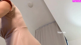 3. Dress with Soft Bra Try On 4:40