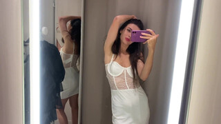 6. Try On Haul : See-through Clothes and slip.