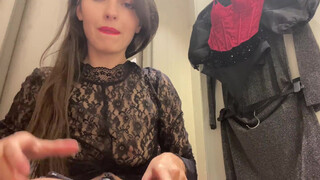 9. Try On Haul : See-through Clothes and slip.