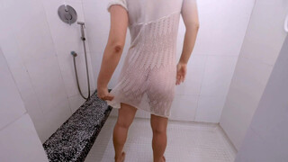Wet Transparent Try-On Haul