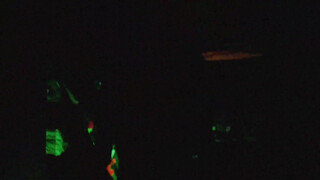 2. The singer in a transparent shirt.